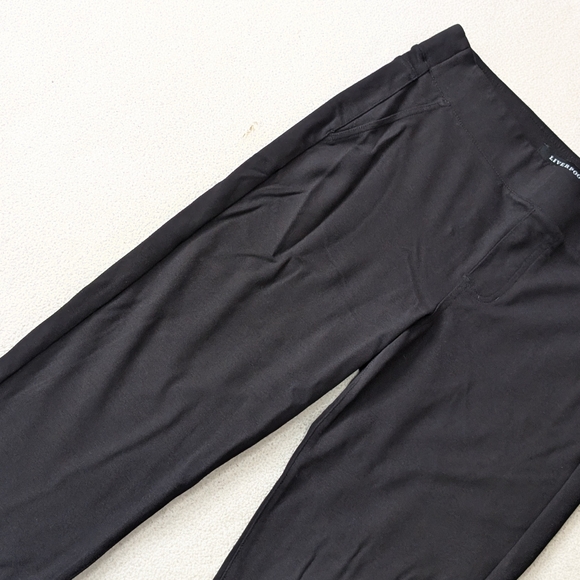 Liverpool Women's Size 10/30 Black Pull On Skinny Stretch Pants - Picture 4 of 16